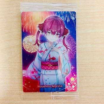 Amazon.co.jp: ホロ ライブ ウエハース 三弾 浴衣 宝鐘マリン : おもちゃ